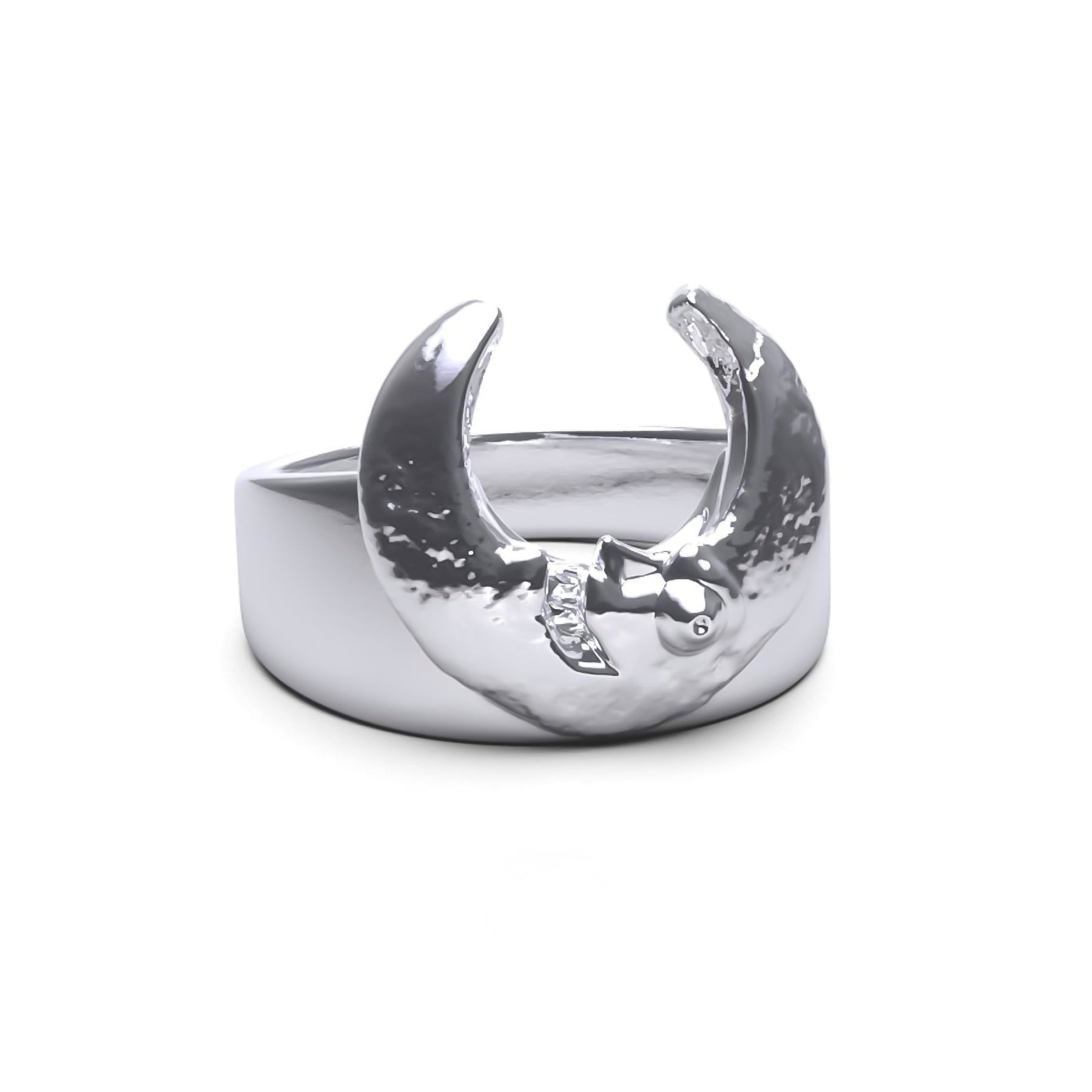 Hj .925 sterling silver flooded grill ring size discount 10.