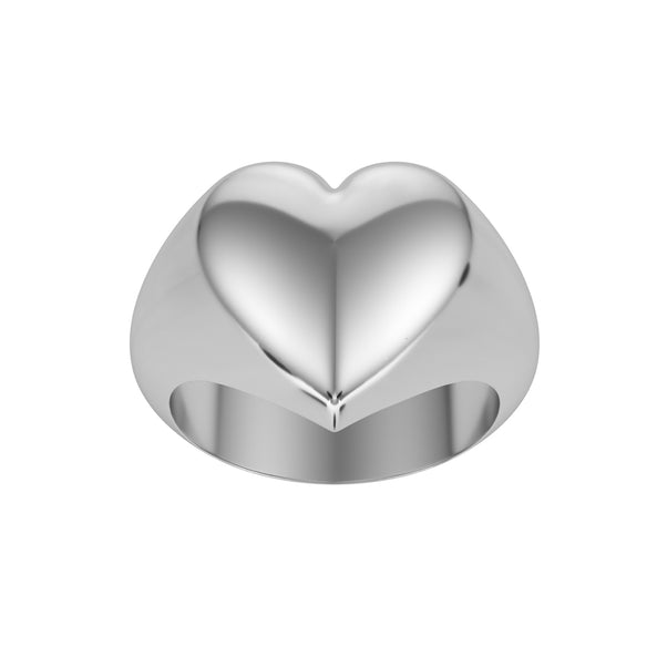 HEART RING (ENGRAVABLE)