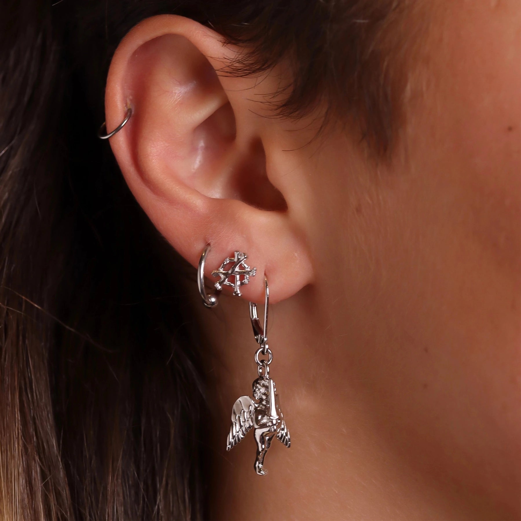 ANARCHY BONE EARRING - Hard Jewelry™