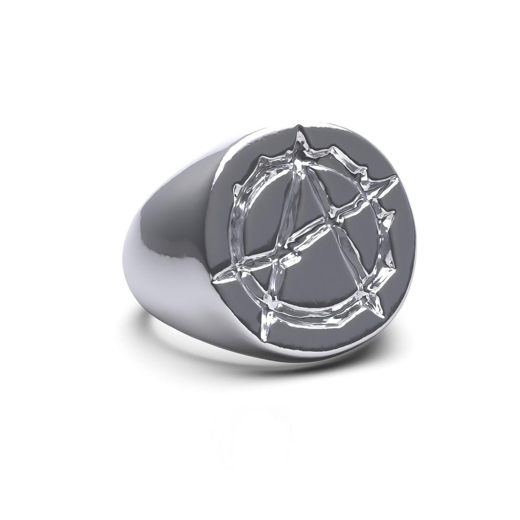 ANARCHY SIGNET RING - Hard Jewelry™