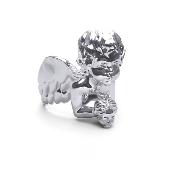 Hard store Jewelry .925 Sterling Silver Fallen Angel Ring