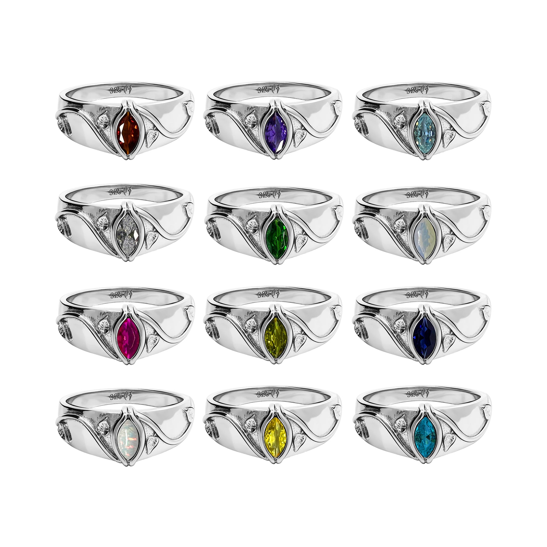 BIRTHSTONE RINGS - Hard Jewelry™