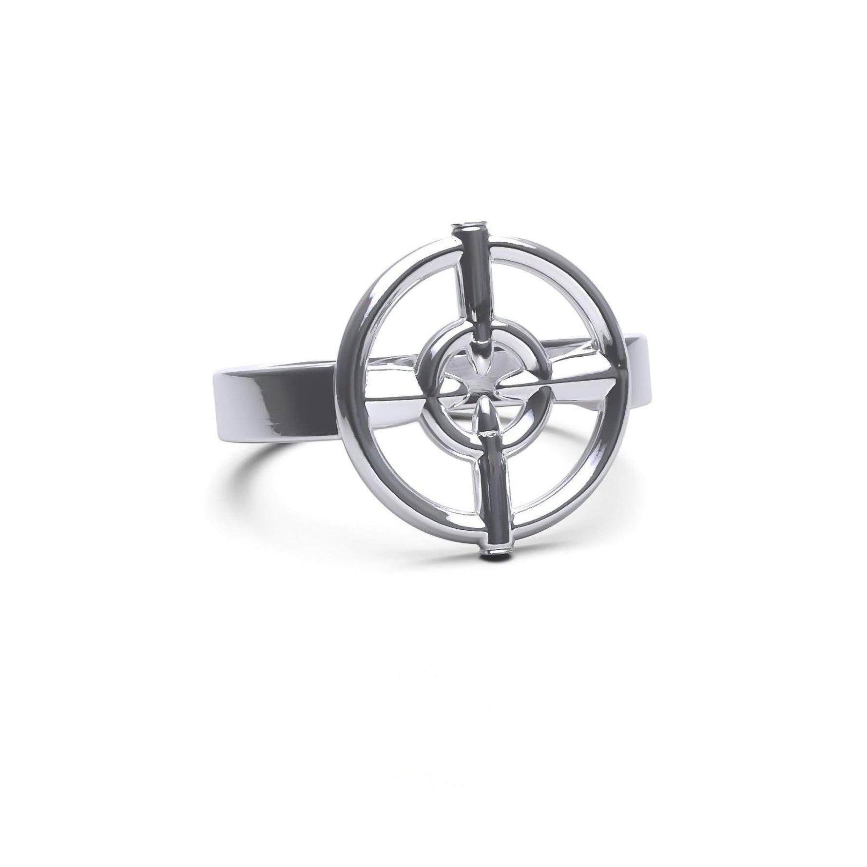 CROSSHAIR RING - Hard Jewelry™