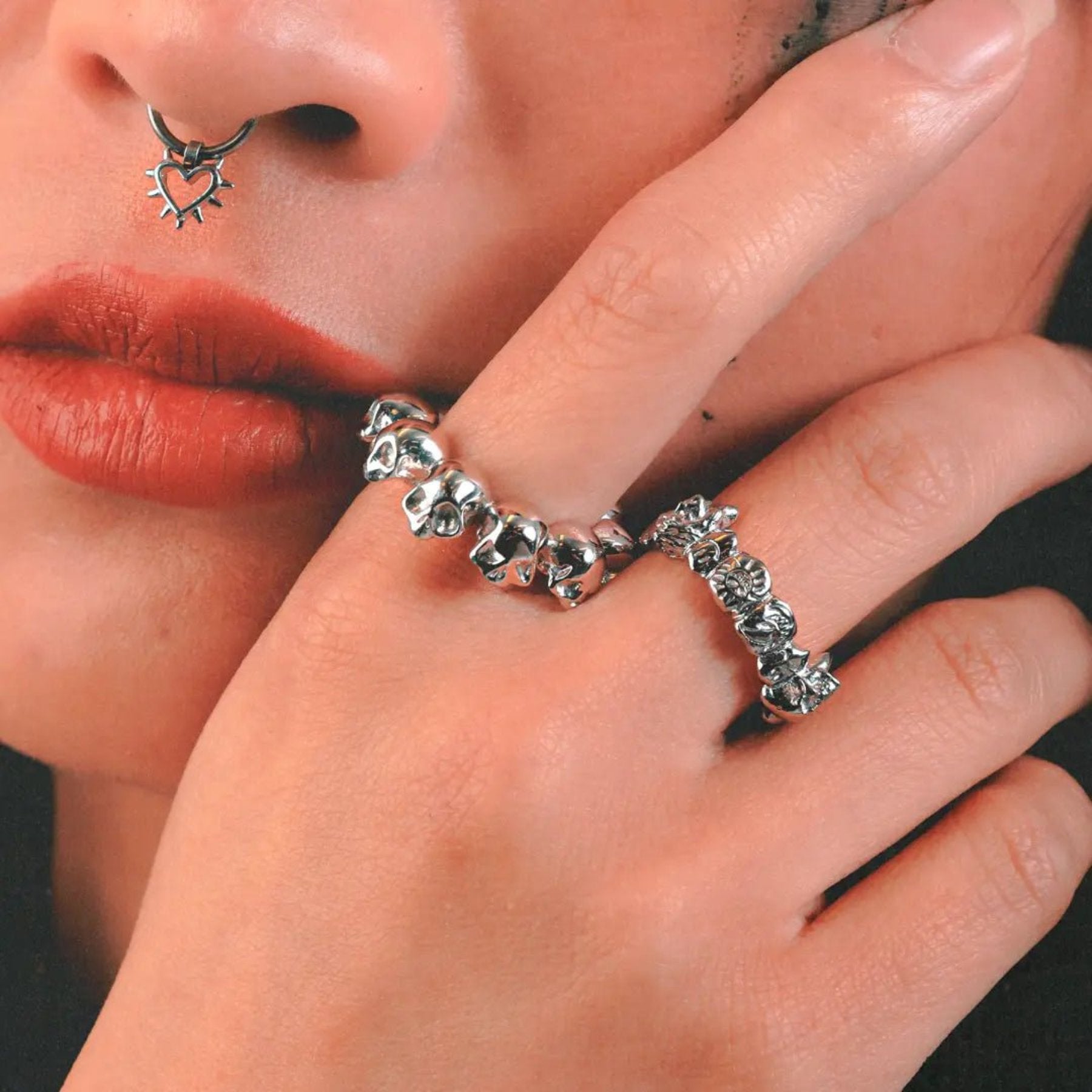 10 STAGES OF ADDICTION RING - Hard Jewelry™