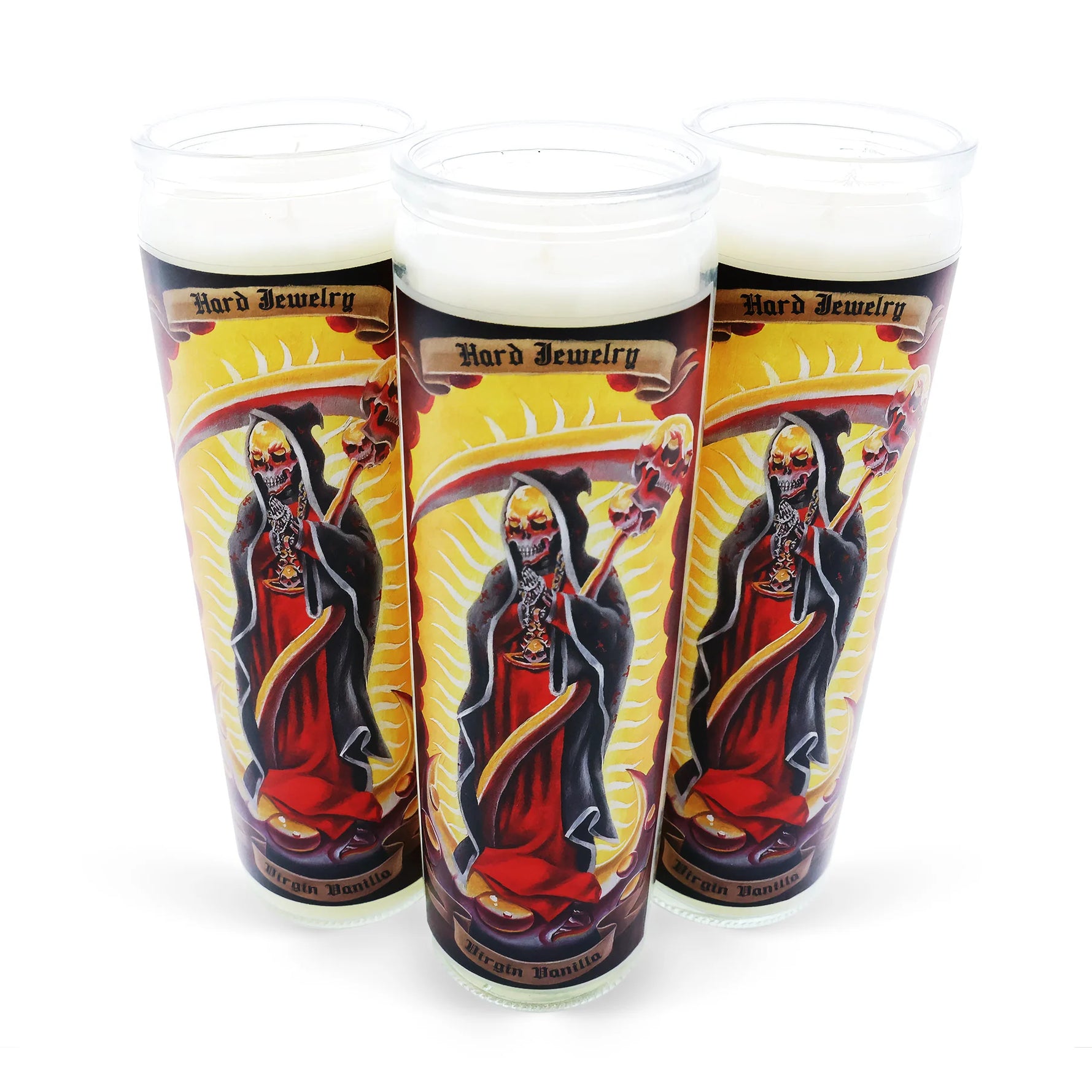 SANTA MUERTE CANDLE - Hard Jewelry™