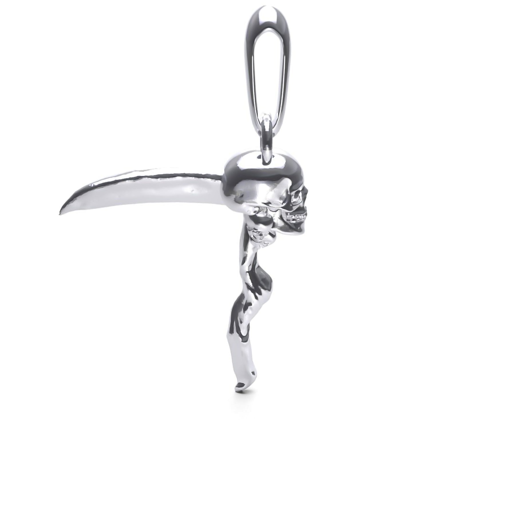 SCYTHE SKULL PENDANT - Hard Jewelry™