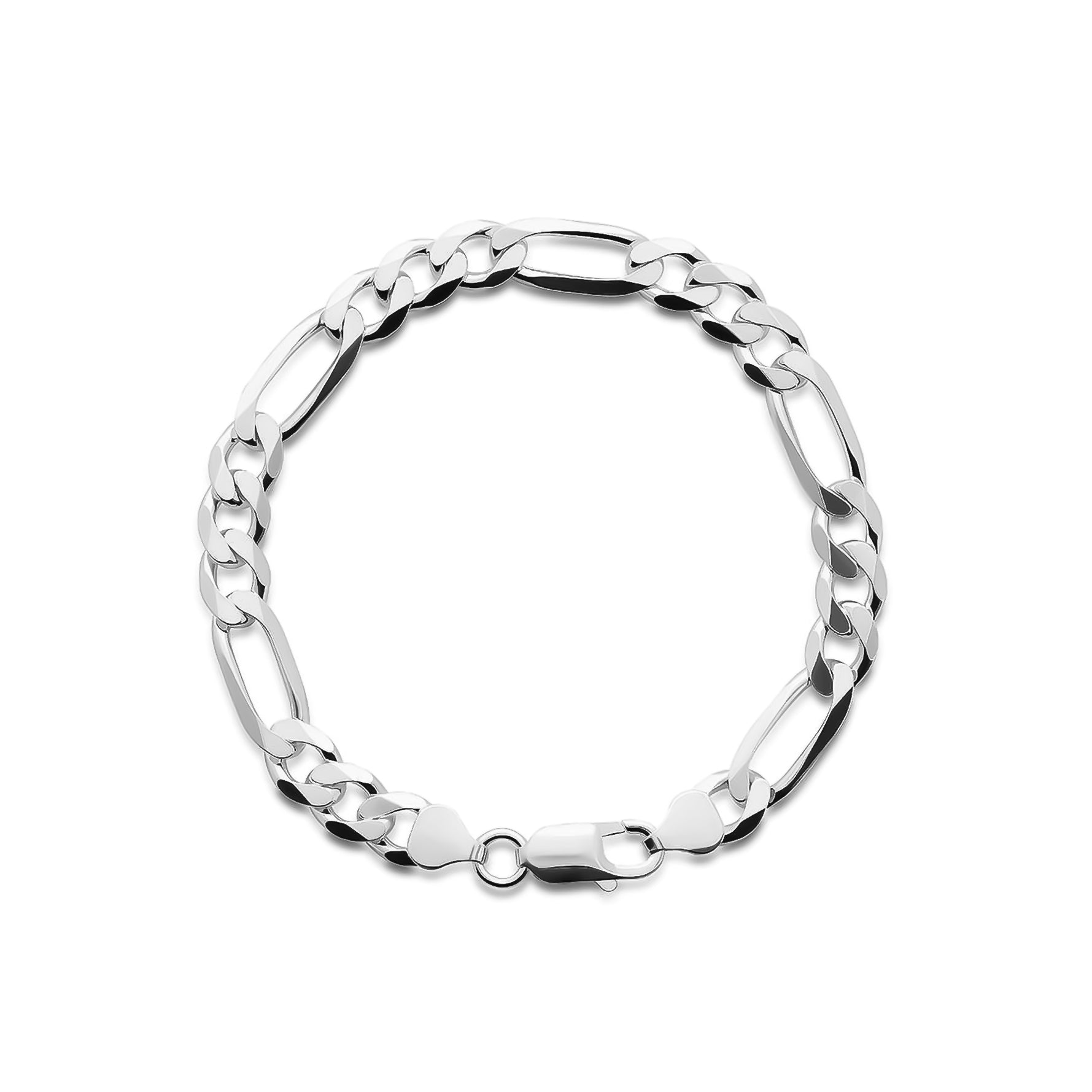 SILVER FIGARO BRACELET - Hard Jewelry™