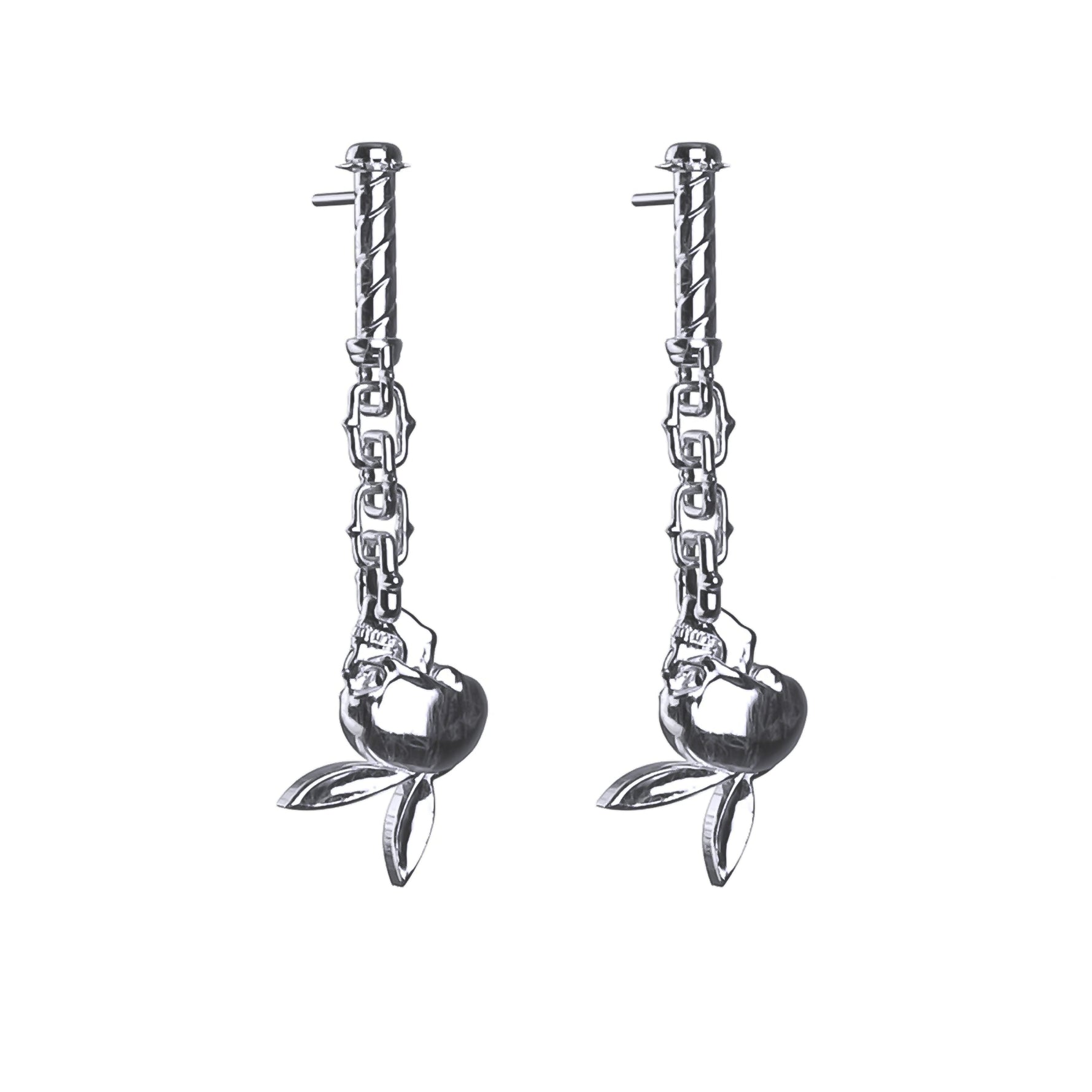 SKULLBOY DANGLE EARRING - Hard Jewelry™