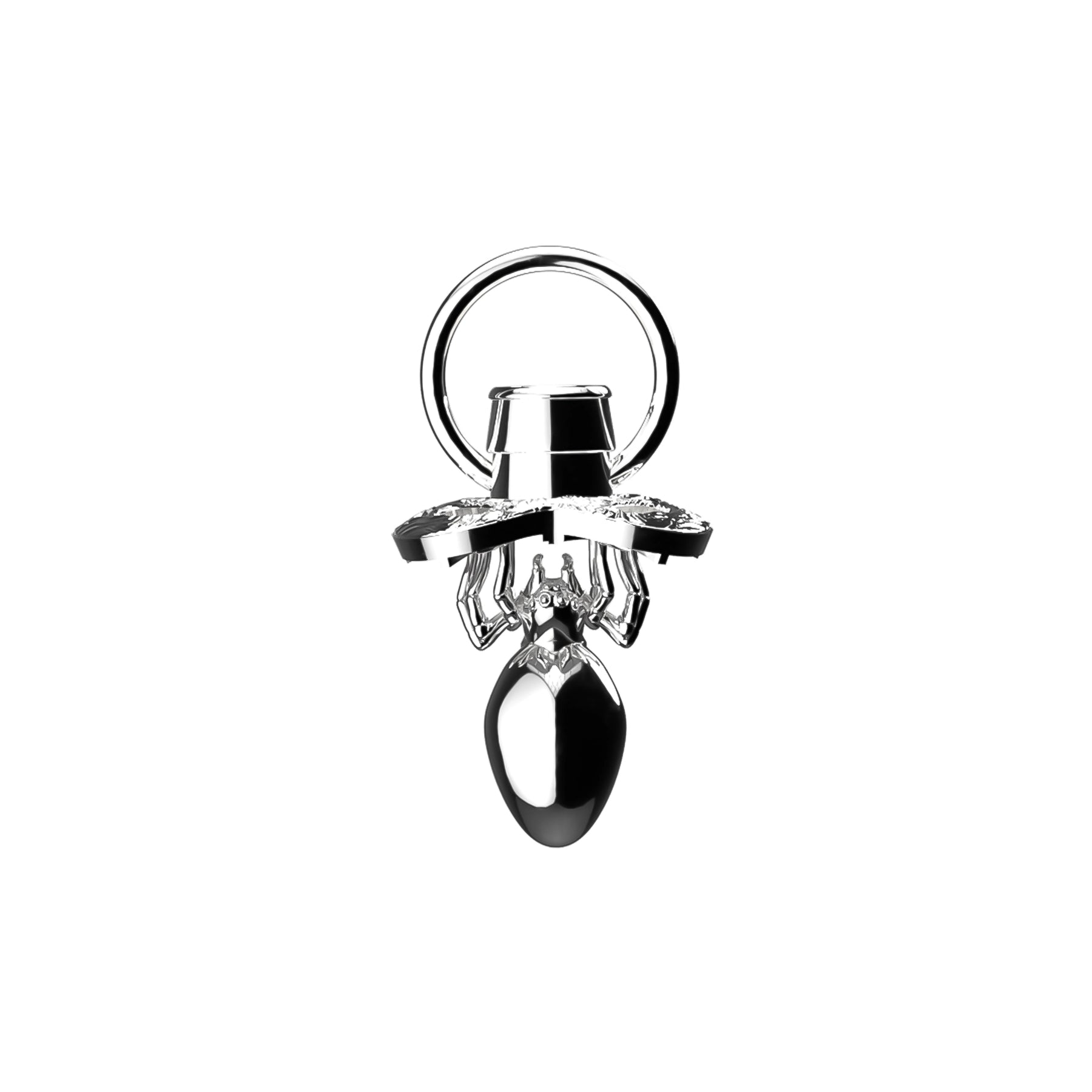 SPIDER PACIFIER EARRING - Hard Jewelry™