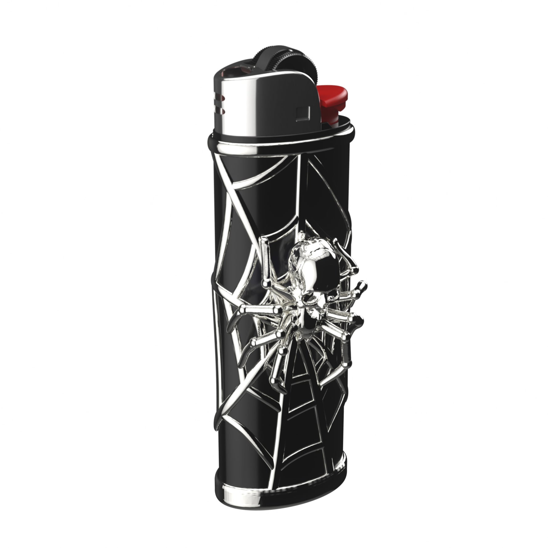 SPIDER SKULL LIGHTER CASE - Hard Jewelry™