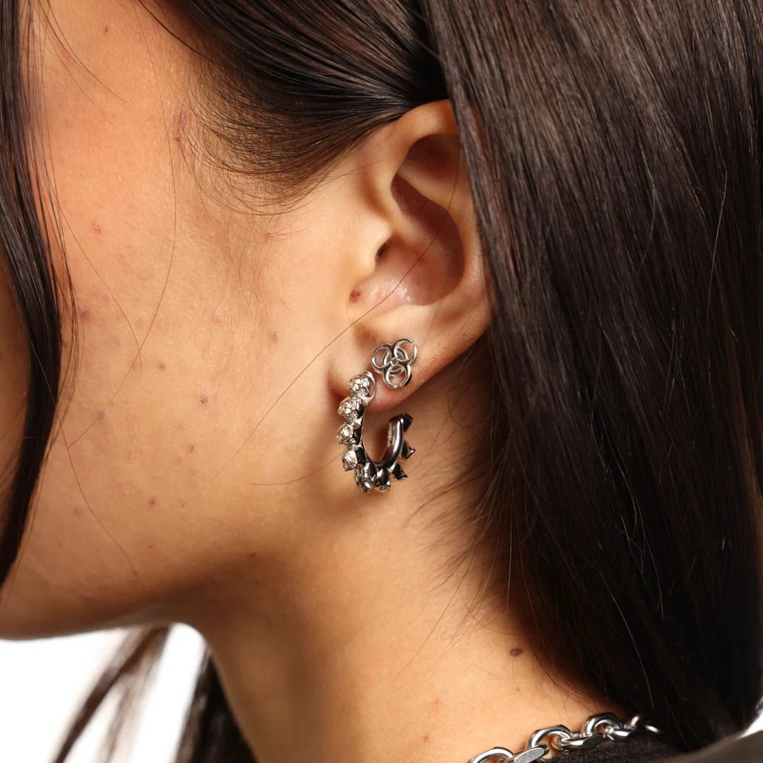 10 STAGES OF ADDICTION EARRING - Hard Jewelry™